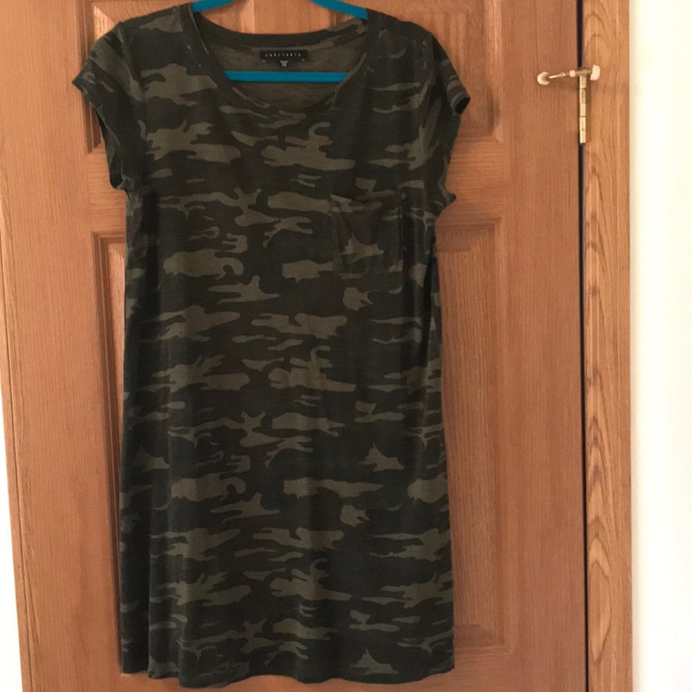 Sanctuary Camo T-Shirt Dress
